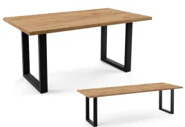 stol-160-260-rozkladany-modern-loft-metalowe-nogi