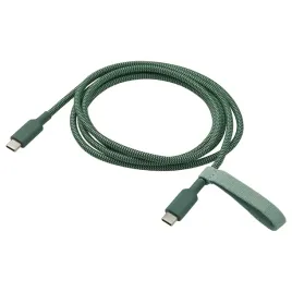 kabel-usb-c-60w-1-5m-zielony-tekstylna-powloka