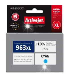 tusz-activejet-do-hp-niebieski-cyan