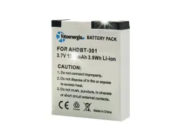 bateria-akumulator-ahdbt-301-ahdbt-201-do-gopro-3-3-1050mah