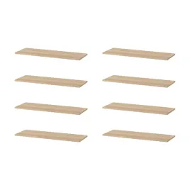 8-szt-polka-komplement-dab-bejcowany-bialy-100x35-cm