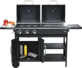 grill-podwojny-weglowo-gazowy-ogrodowy-2-1-lund-84kw-stalowy-ruszt