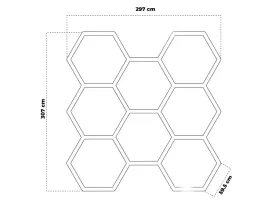 lampa-led-oswietlenie-panel-garaz-warsztat-dom-hexagon-297x307-5500-6000k