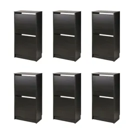 6-szt-szafka-na-buty-bissa-2-przegrody-czarnobrazowa-49x28x93-cm