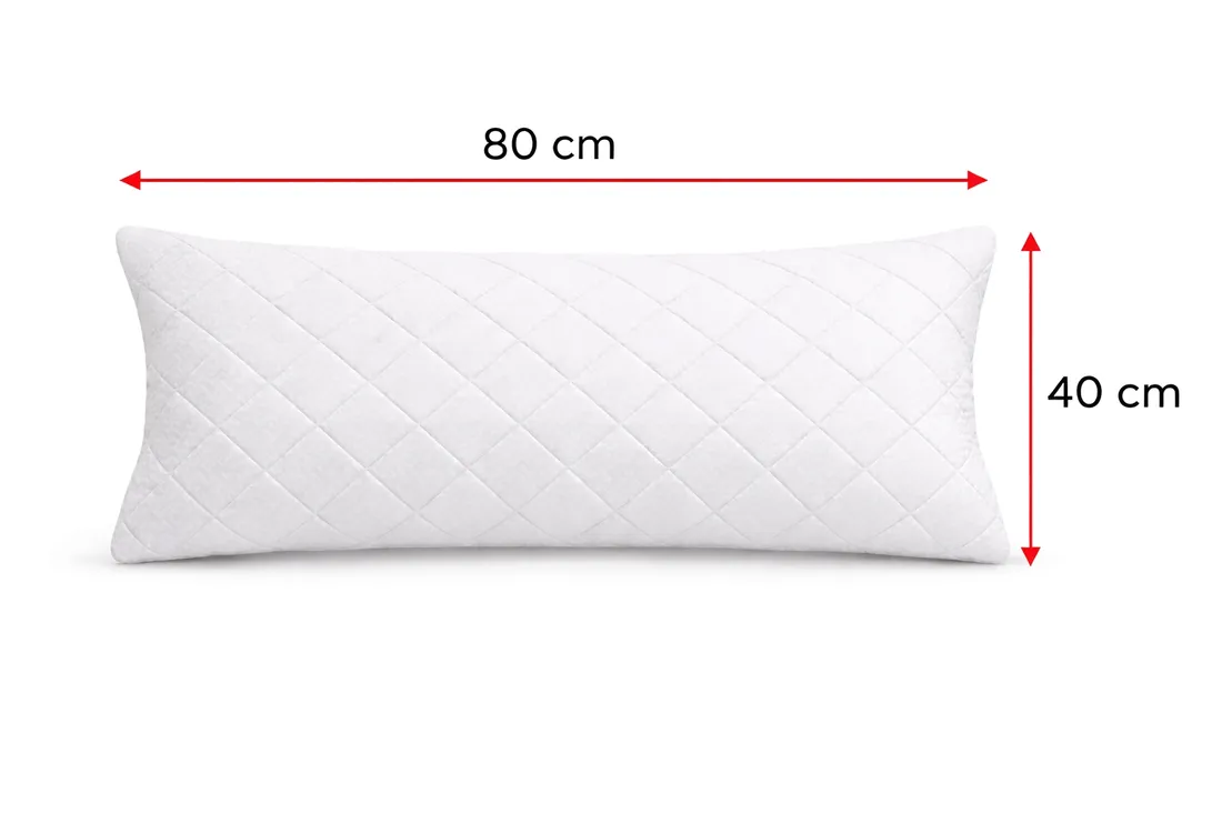 poduszka-pikowana-40x80-cm-antyalergiczna-zamek-zdrowy-sen-stan-nowy
