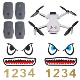 uniwersalny-zestaw-naklejek-shark-do-dronow-dji-mavic-mini-spark-air-neo