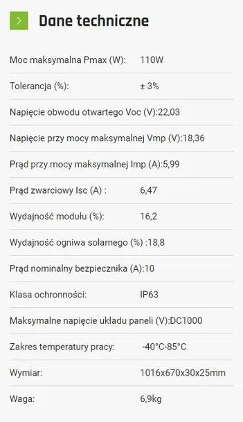 panel-volt-polska-110-w-waga-z-opakowaniem-6-9-kg-marka-volt-polska
