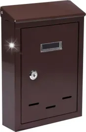 vorel-skrzynka-na-listy-pocztowa-285x200x60mm-brazowa-blacha-stalowa