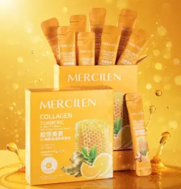 mercilen-collagen-turmeric-face-mask-brightening-and-hydrating-20pcs
