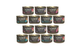 schesir-after-dark-mokra-karma-dla-kota-mix-7-smakow-z-kurczakiem-14x80g