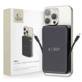 powerbank-magnetyczny-pb31-10000mah-15w-magsafe-z-kablami-usb-c-iphone-lightning-czarny
