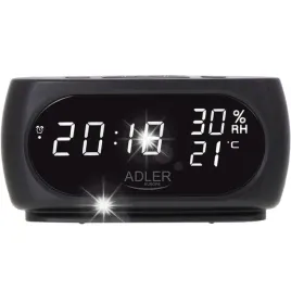 budzik-adler-ad1186-zegarek-z-pomiarem-temperatury-i-wilgotnosci
