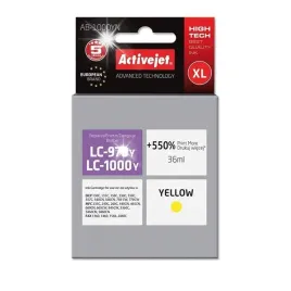 tusz-activejet-do-brother-zolty-yellow