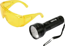 latarka-tester-klimatyzacji-uv-51-led-okulary-yato