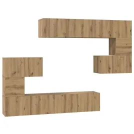 zestaw-wiszacych-szafek-na-telewizor-w-nowoczesnym-stylu-dab-rzemieslnic