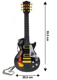 gitara-dla-dzieci-elektryczna-na-baterie-mikrofon-na-statywie-6-melodii