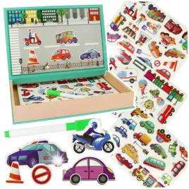 ukladanka-magnetyczna-puzzle-magnetyczne-edukacyjne-samochody-montessori