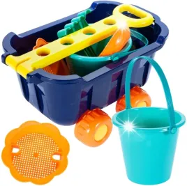 wozek-do-piaskownicy-z-zabawkami-foremki-wiaderko-lopatka-grabki-7el-zesta