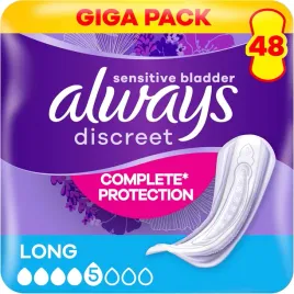 always-discreet-long-wkladki-urologiczne-48szt