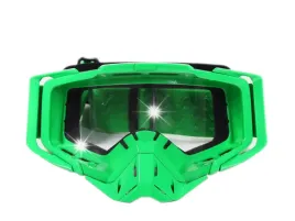 gogle-narciarskie-motocyklowe-snowboard-cross-enduro-narty-deska-zielone