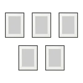 5-szt-ramka-lomviken-czarna-30x40-cm-z-passe-partout-do-zdjec