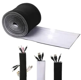 organizer-maskownica-neoprenowa-do-kabli-oslona-na-przewody-3m-czarno-biala