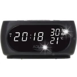 radiobudzik-z-pomiarem-temperatury-i-wilgotnosci-alarm-led