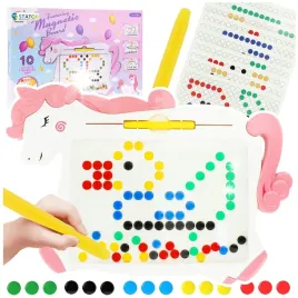 tablica-edukacyjna-tablica-magnetyczna-mozaika-dla-dzieci-magpad-jednorozec