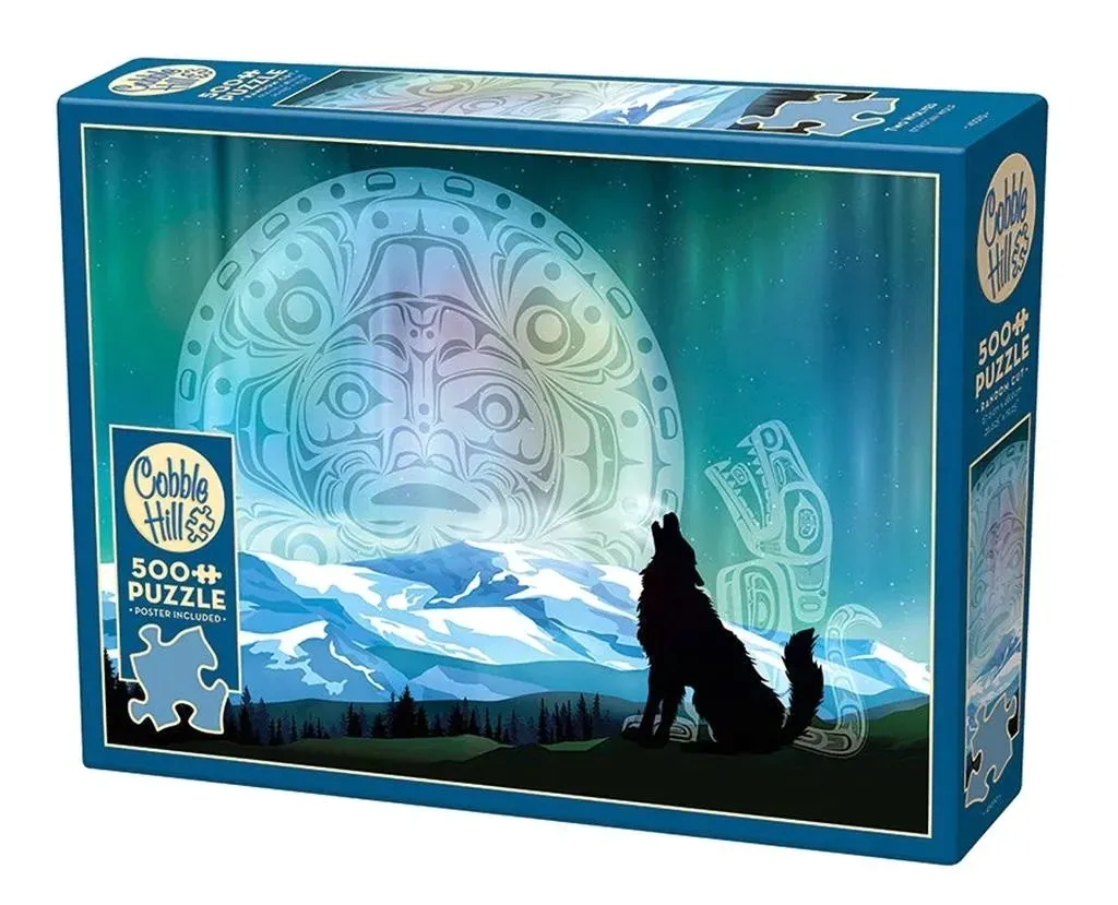 puzzle-500-samotny-wilk-g3-stan-nowy