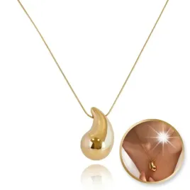 naszyjnik-stal-szlachetna-pozlacana-14k-zlotem-kropla-31-cm-nst2079