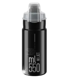 bidon-elite-jet-plus-550ml-black-grey