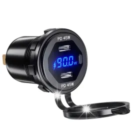 gniazdo-ladowarka-usb-c-pd-90w-motor-na-kierownice