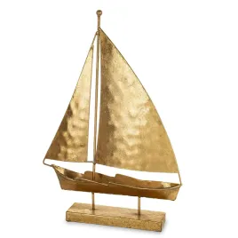 metalowa-figurka-zlota-lodka-jacht-statek-dekoracja-figura-morski-klimat