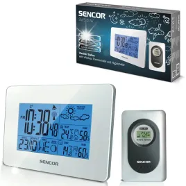 stacja-pogodowa-sencor-sws51-zegar-temp-wilg-biala