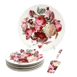 eleganckie-talerze-deserowe-5szt-patera-z-lopatka-do-serwowania-komplet