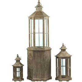 drewniane-lampiony-boho-3szt-kpl-prowansja-brazowe-loft-rustykalne