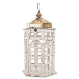 lampion-bialy-zloty-metalowy-drewniany-dekoracyjny-latarnia-swiecznik-retro