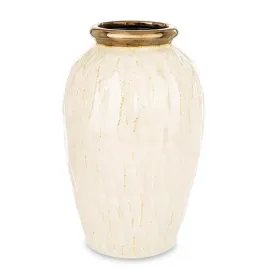 wazon-ceramiczny-ecru-ze-zlotym-wykonczeniem-flakon-polysk-glamour-ozdoba