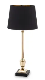 lampa-stolowa-dekoracja-glamour-czarna-z-kloszem-zloto-nowoczesna-lampka