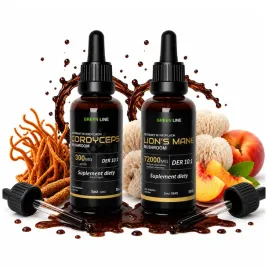 zestaw-focus-and-energy-lions-mane-cordyceps-krople-green-line