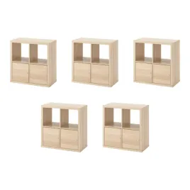 5-szt-kallax-regal-z-drzwiami-imitacja-debu-77x77-cm-kallax