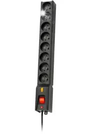 8-gniazd-300cm-listwa-zasilajaca-lx810-filtr-przeciwzakloceniowy-3m-czarna