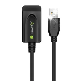 kabel-przedluzacz-techly-aktywny-usb-2-0-a-a-m-f-5m-czarny