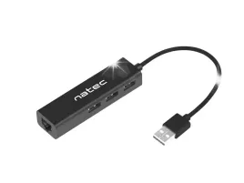 natec-dragonfly-hub-usb-3x-usb-2-0-rj45-czarny