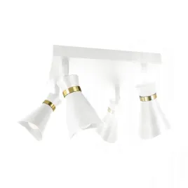 struhm-listwa-sufitowa-poczworna-kwadratowa-glamour-loreta-e14-bialy