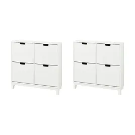 2-szt-szafka-na-buty-4-przegrody-bialy-96x17x90-cm-stall