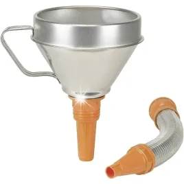 lejek-metalowy-160mm-z-przykrecana-elastyczna-rurka-z-sitkiem-2w1-pressol