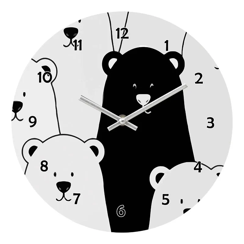 zegar-dla-dzieci-scienny-happy-hour-misie