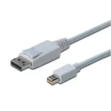 kabel-adapter-mini-displayport-dp-3m-bialy-mac-waga-z-opakowaniem-0-12-kg