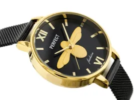 zegarek-damski-perfect-s638-wazka-czarna-bransoleta-box